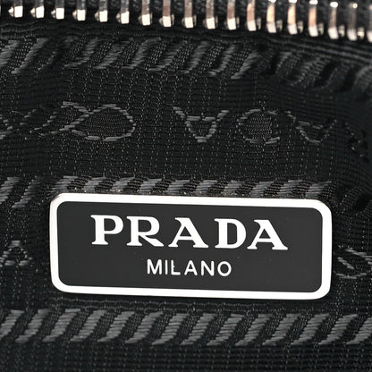 Prada Tessuto Nylon Saffiano Mini Re-Edition 2005 Bag Black 6 of 12