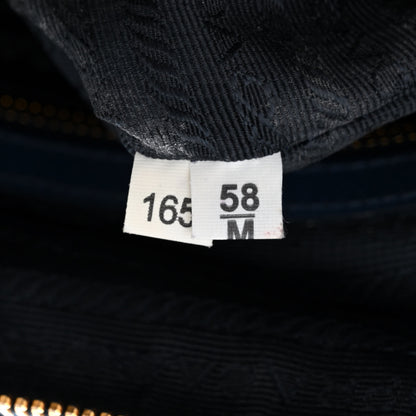 Prada Saffiano Lux Bowler Blue 8 of 17