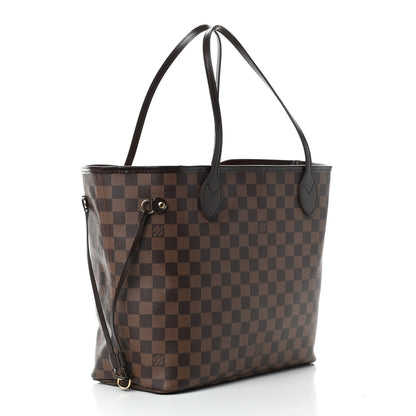 Louis Vuitton Damier Ebene Neverfull MM 3 of 9