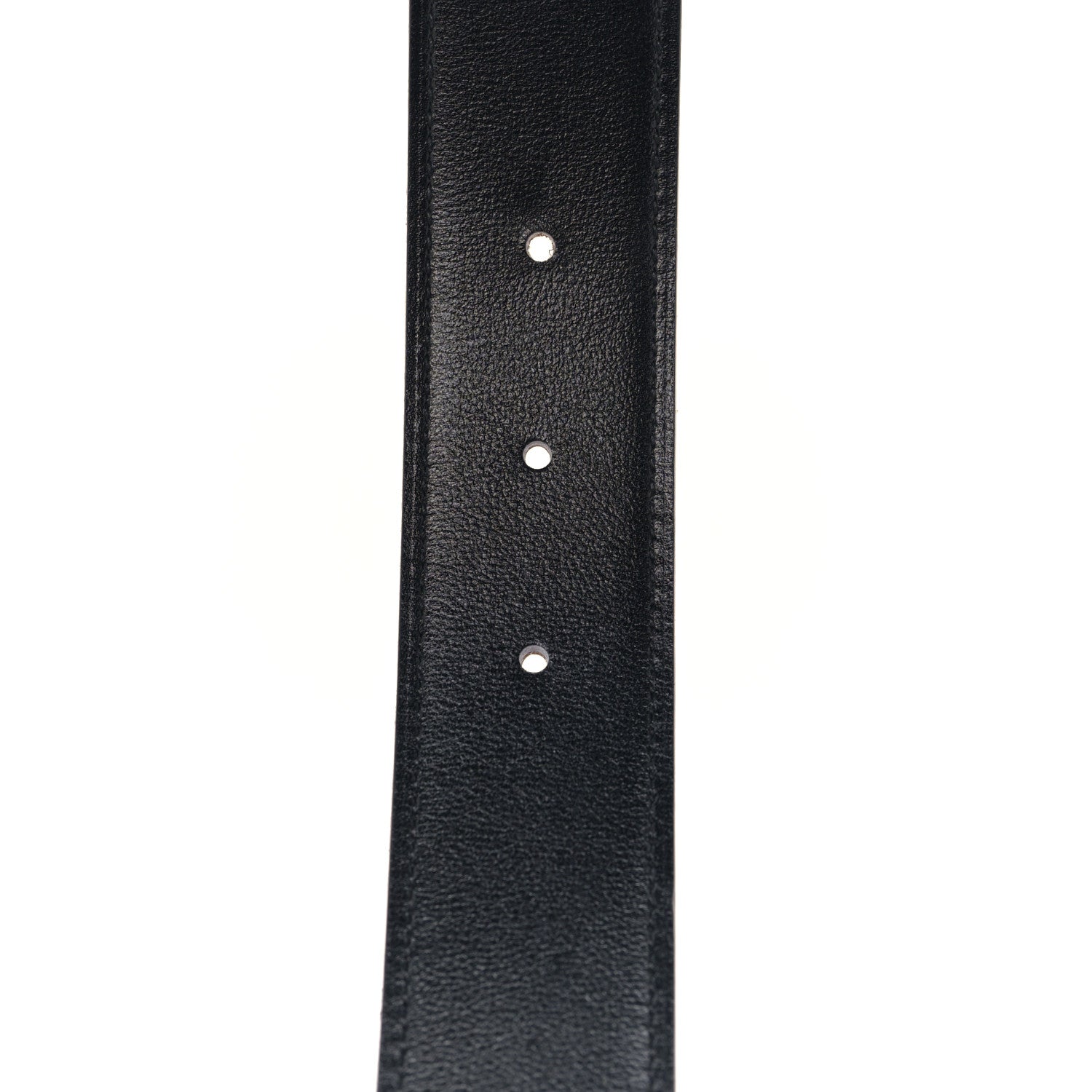 Hermes Box Togo 32mm Belt Strap 85/34 Black Gold 4 of 5
