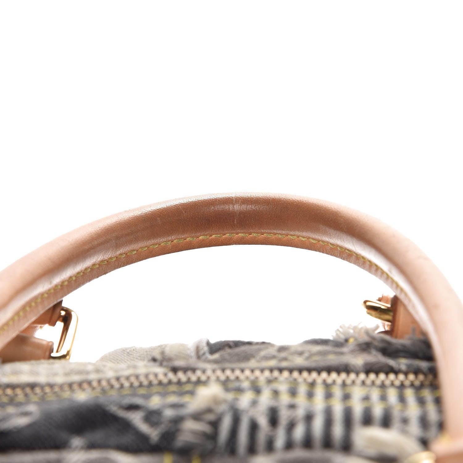 Louis Vuitton Denim Patchwork Bowly Black 7 of 10