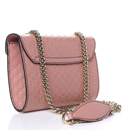 Gucci Microguccissima Mini Emily Shoulder Bag Soft Pink 3 of 11