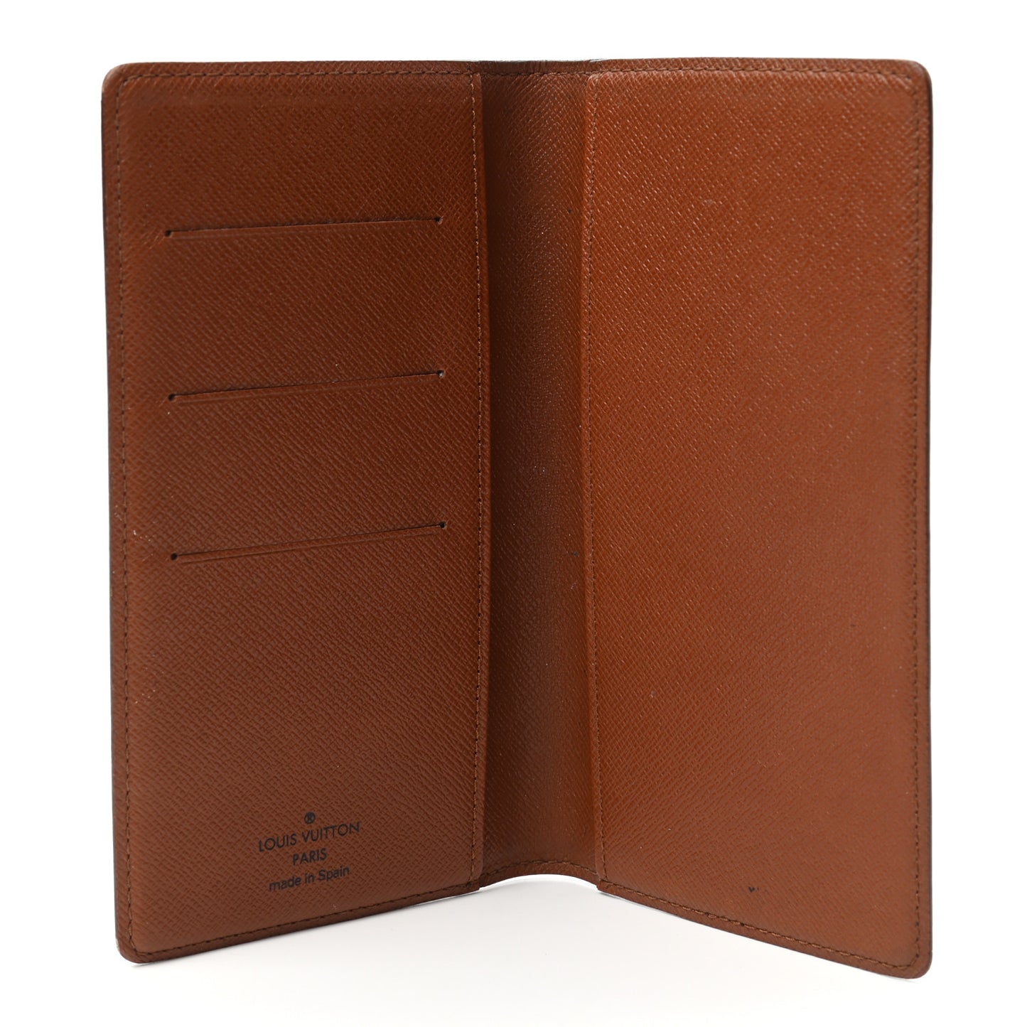 Monogram Checkbook Holder Case Wallet