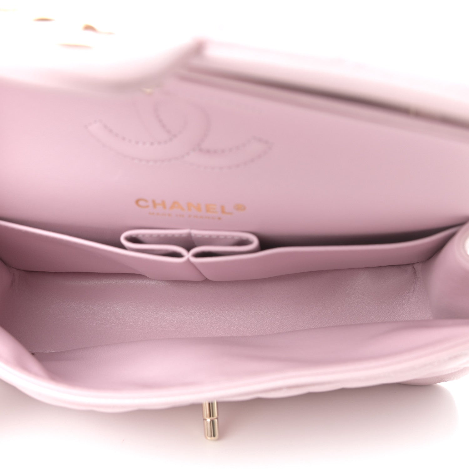 Chanel Caviar Quilted Small Double Flap Light Pink 5 of 11