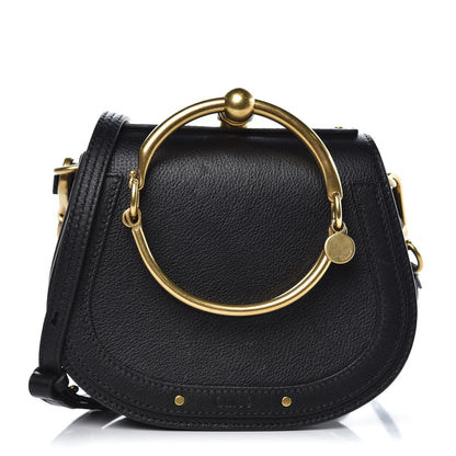 Chloe Calfskin Small Nile Bracelet Bag Black 1 of 8