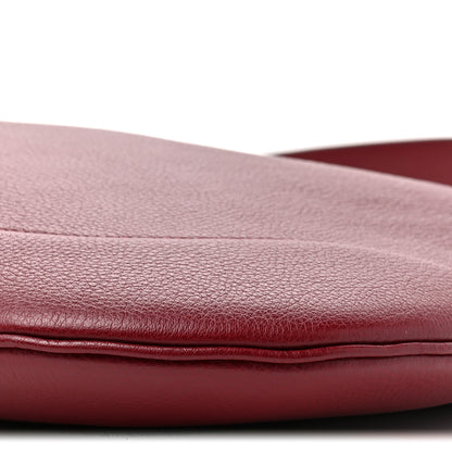 Gucci Soft Grained Calfskin Maxi B Hobo Rosso 8 of 10