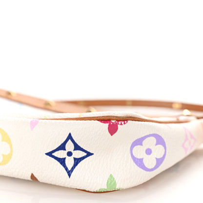 Louis Vuitton Monogram Multicolor Pochette Accessories White 9 of 12