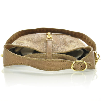 Gucci Guccissima Large New Jackie Hobo Natural Brown 6 of 10