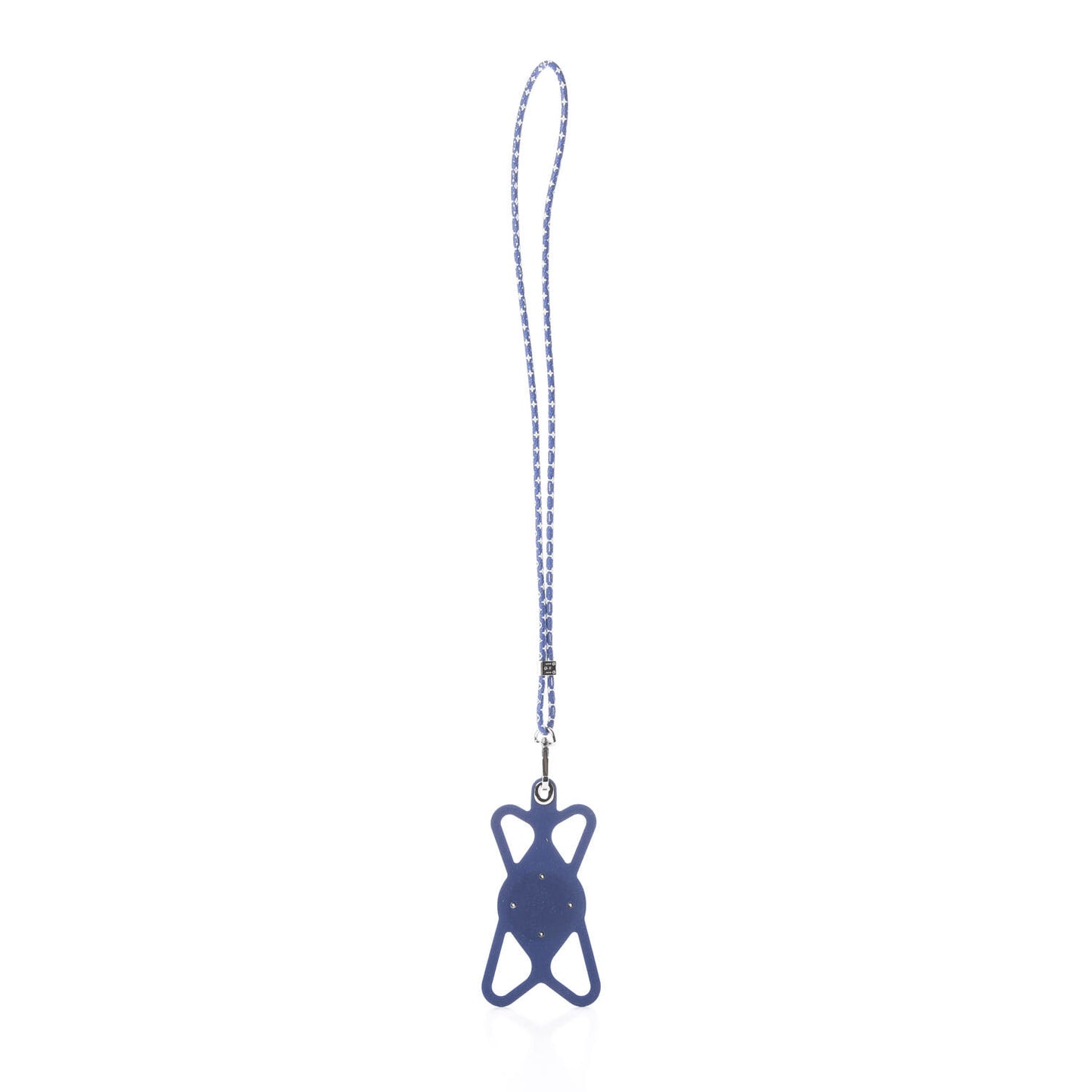 Monogram Silicone Louise Phone Holder Blue