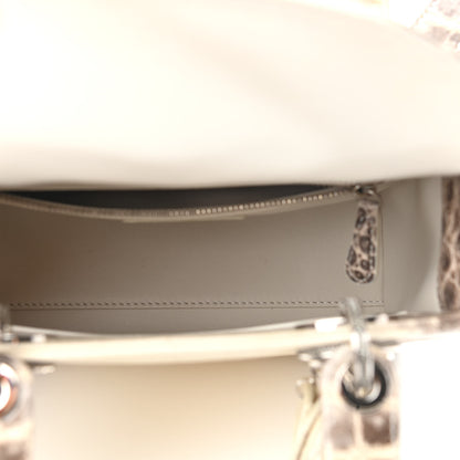 Christian Dior Niloticus Crocodile Himalaya Small Lady Dior White 5 of 10