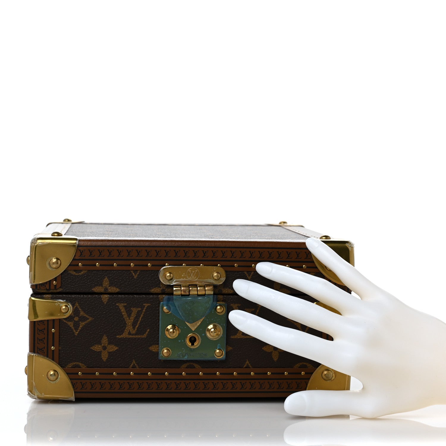 Louis Vuitton Monogram Jewelry Box Red 2 of 10