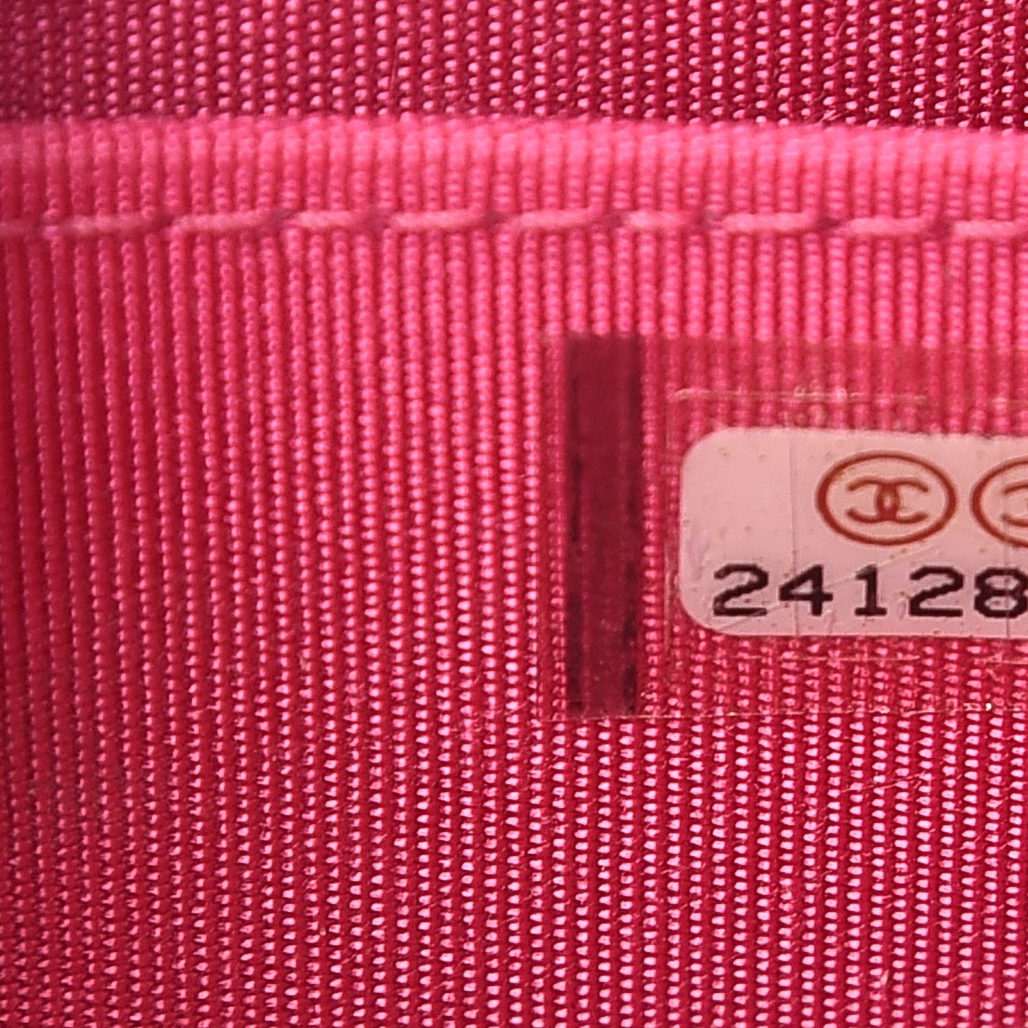 Chanel Lambskin Quilted Boy Zip Around Coin Purse Wallet Fuchsia 7 of 7