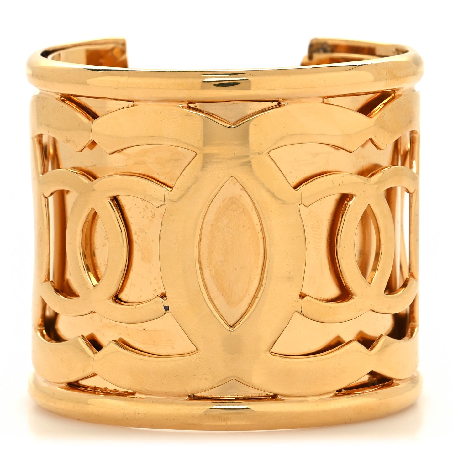 Metal CC Cuff Gold