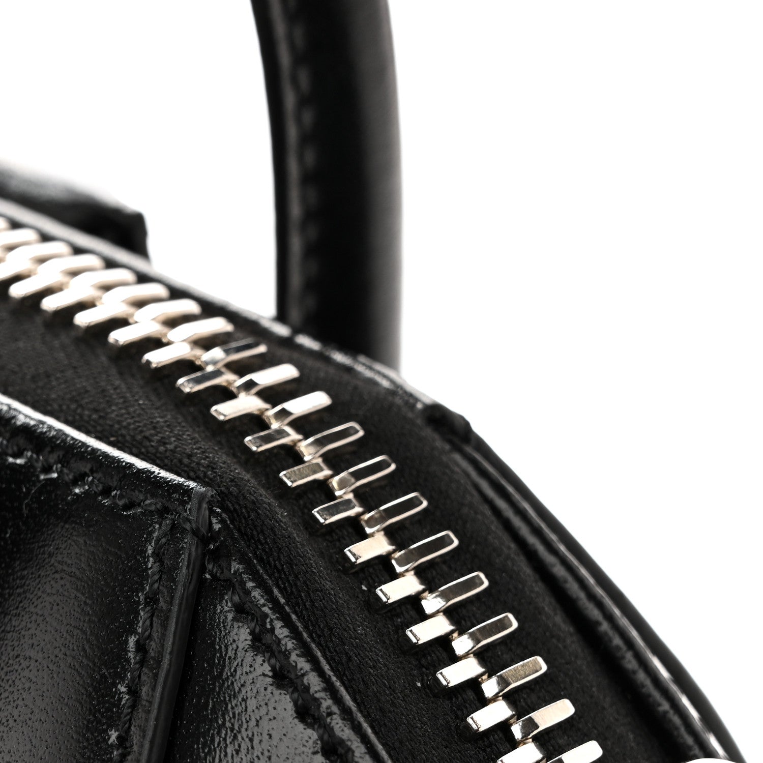 Givenchy Shiny Lord Calfskin Mini Antigona Black 12 of 13