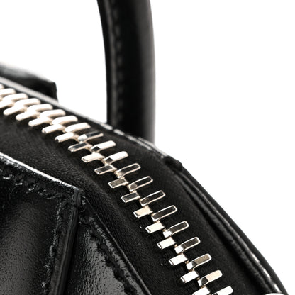 Givenchy Shiny Lord Calfskin Mini Antigona Black 12 of 13