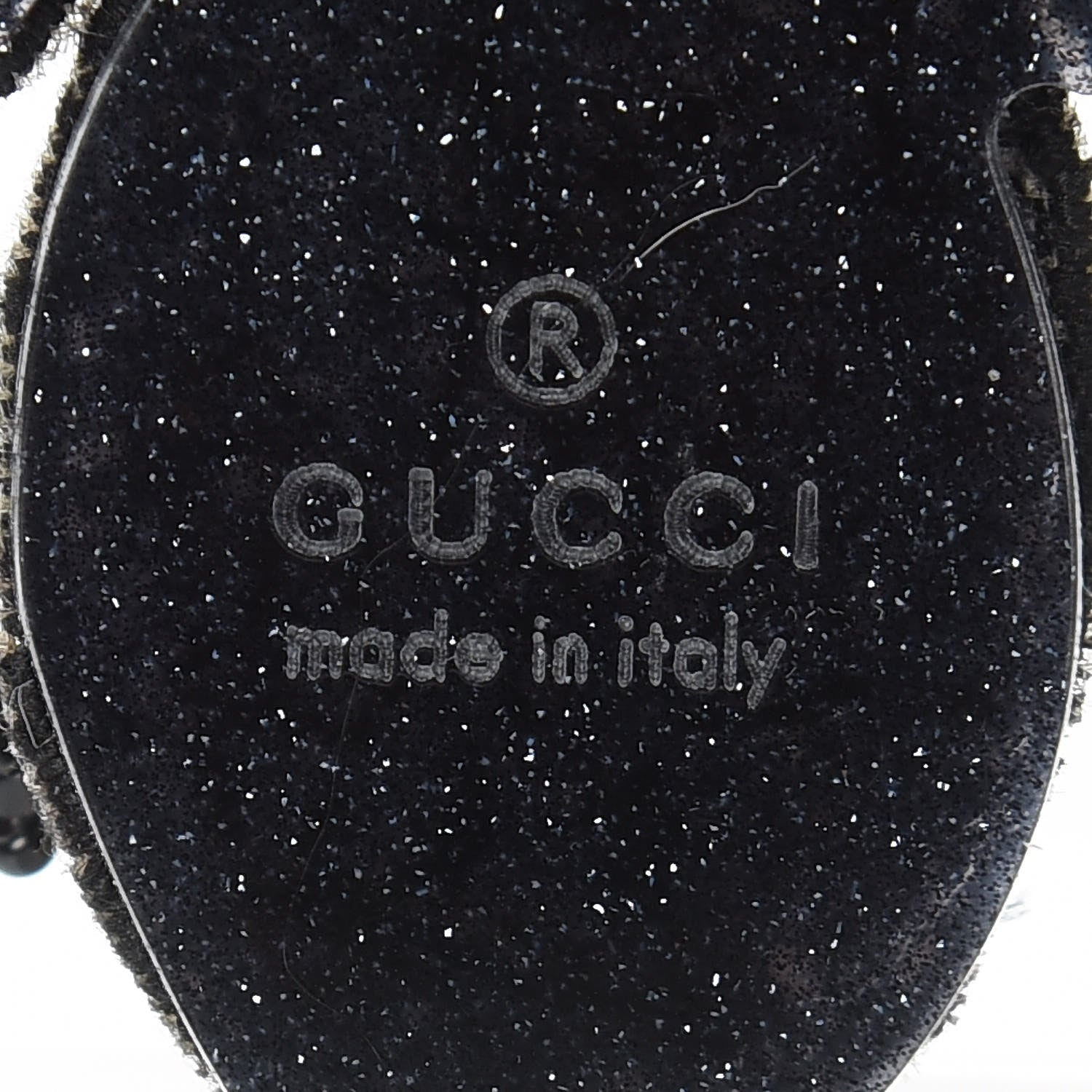 Gucci Metal Crystal Bee Brooch Black Yellow 4 of 5
