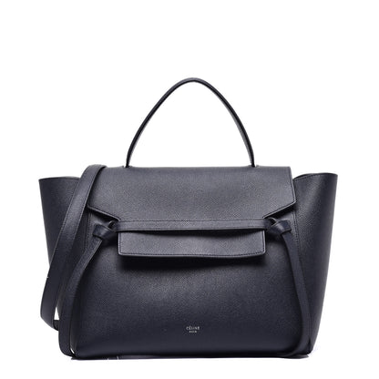 Celine Grained Calfskin Mini Belt Bag Navy 1 of 9
