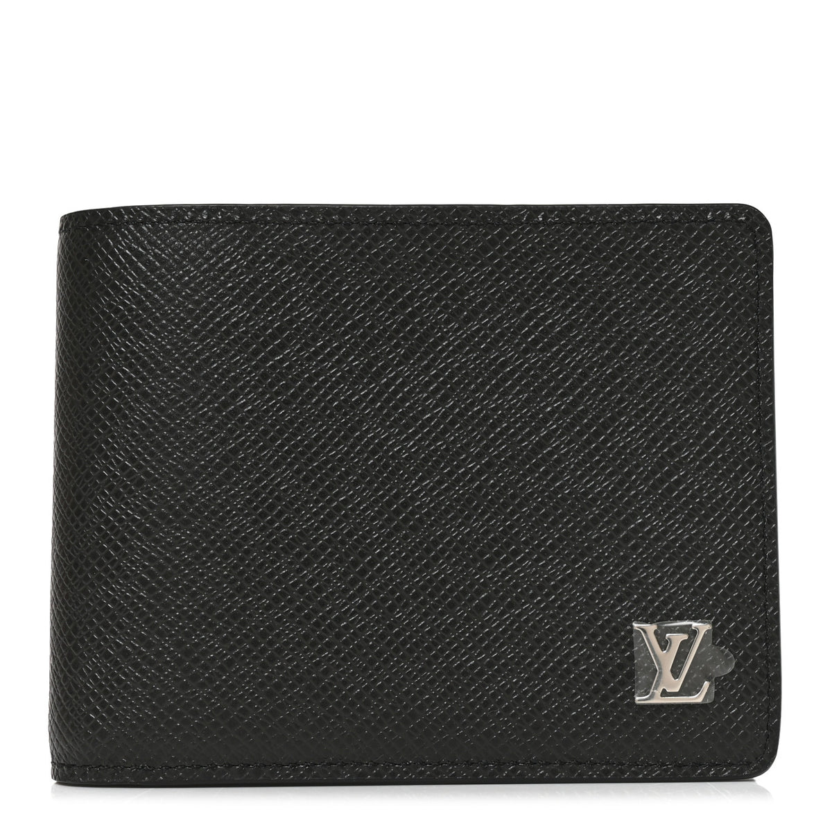 Louis Vuitton Taiga Multiple Wallet Black 1 of 7