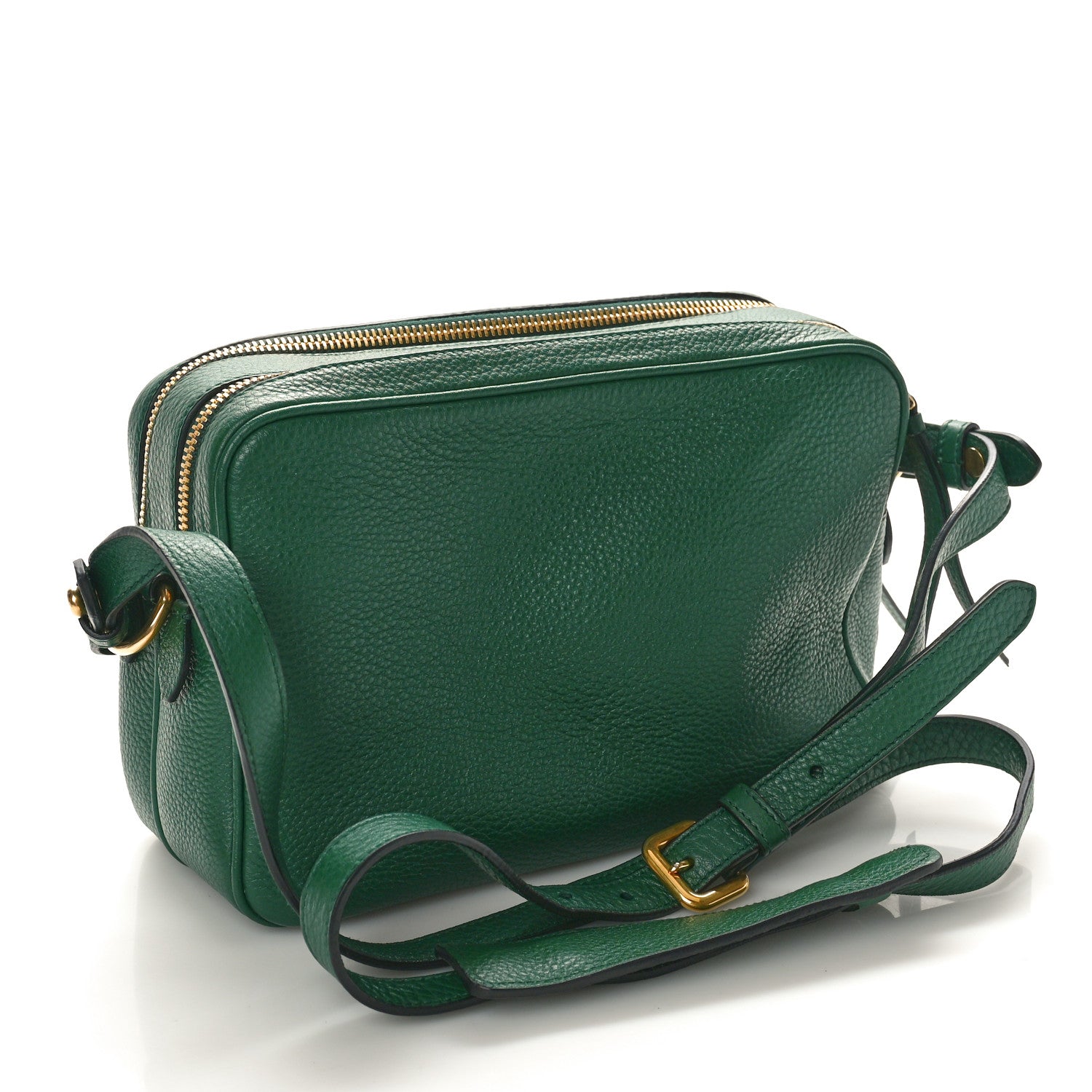 Prada Vitello Phenix Camera Bag Biliardo 2 of 11
