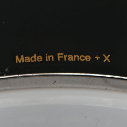 Hermes Enamel Printed Sellier Extra Wide Bracelet 65 Black 5 of 5