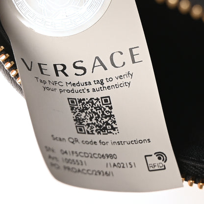 Versace Nappa Quilted Medusa Belt Bag Black 7 of 10