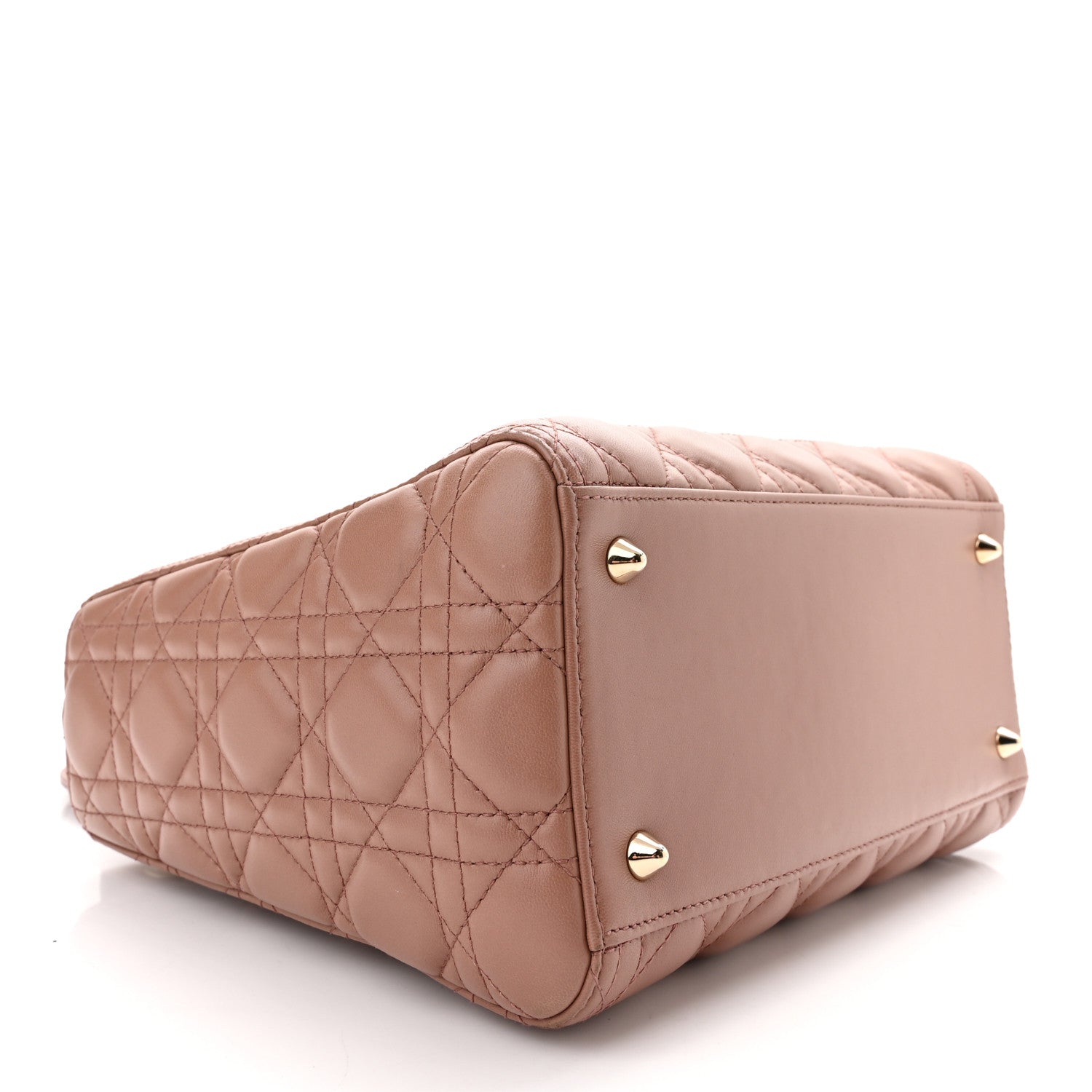 Christian Dior Lambskin Cannage Medium Lady Dior Fard 4 of 10