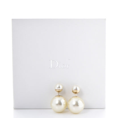 Christian Dior Pearl Mise En Dior Tribal Earrings 5 of 5