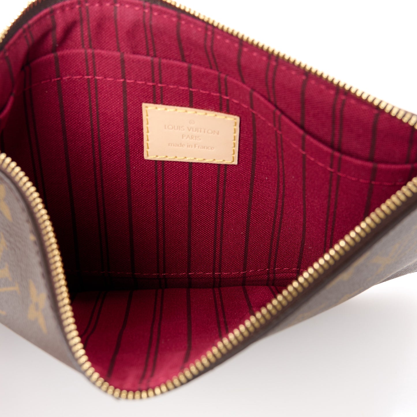Monogram Neverfull MM GM Pochette Pivoine