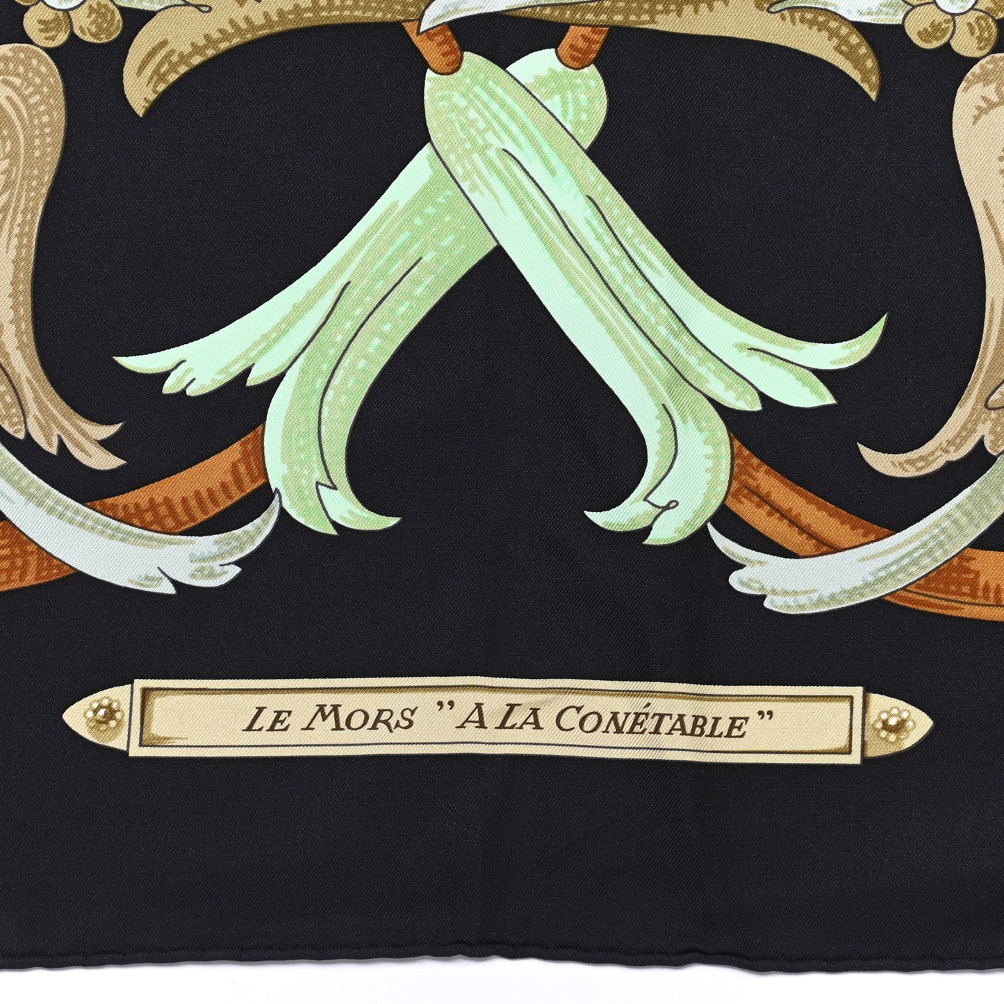 Silk Le Mors A La Conetable Scarf 90