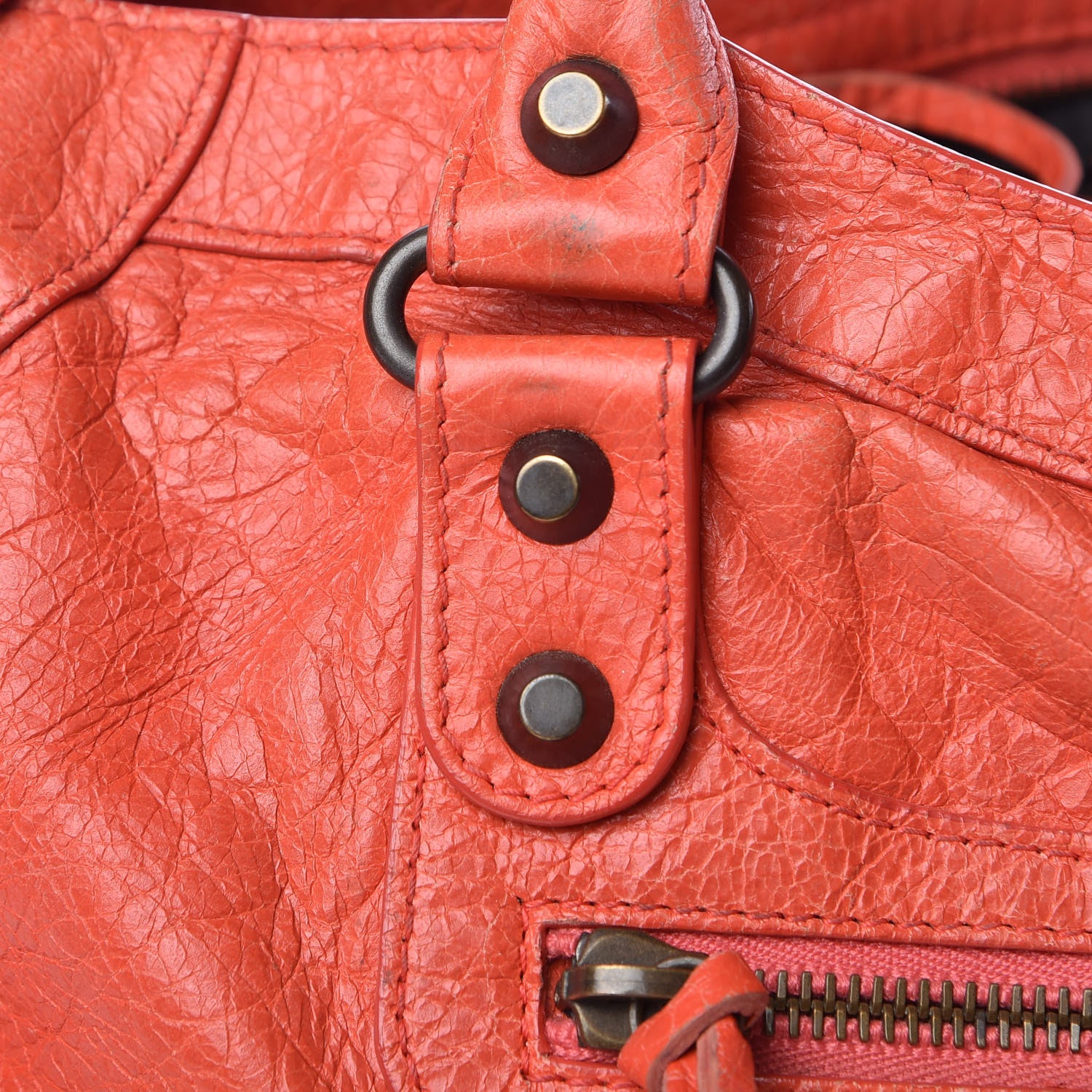 Balenciaga Agneau Classic Hardware City Rose Corail 10 of 21