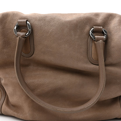 Chanel Washed Calfskin Tote Beige 14 of 21