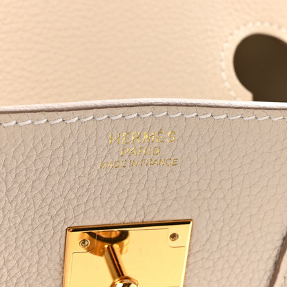 Hermes Togo Birkin 30 Craie 6 of 11