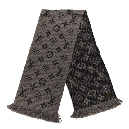 Louis Vuitton Wool Silk Logomania Scarf Verone 3 of 4