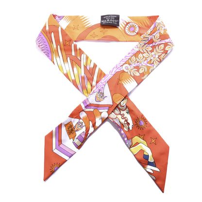 Hermes Silk La Source de Pegase Twilly 1 of 3