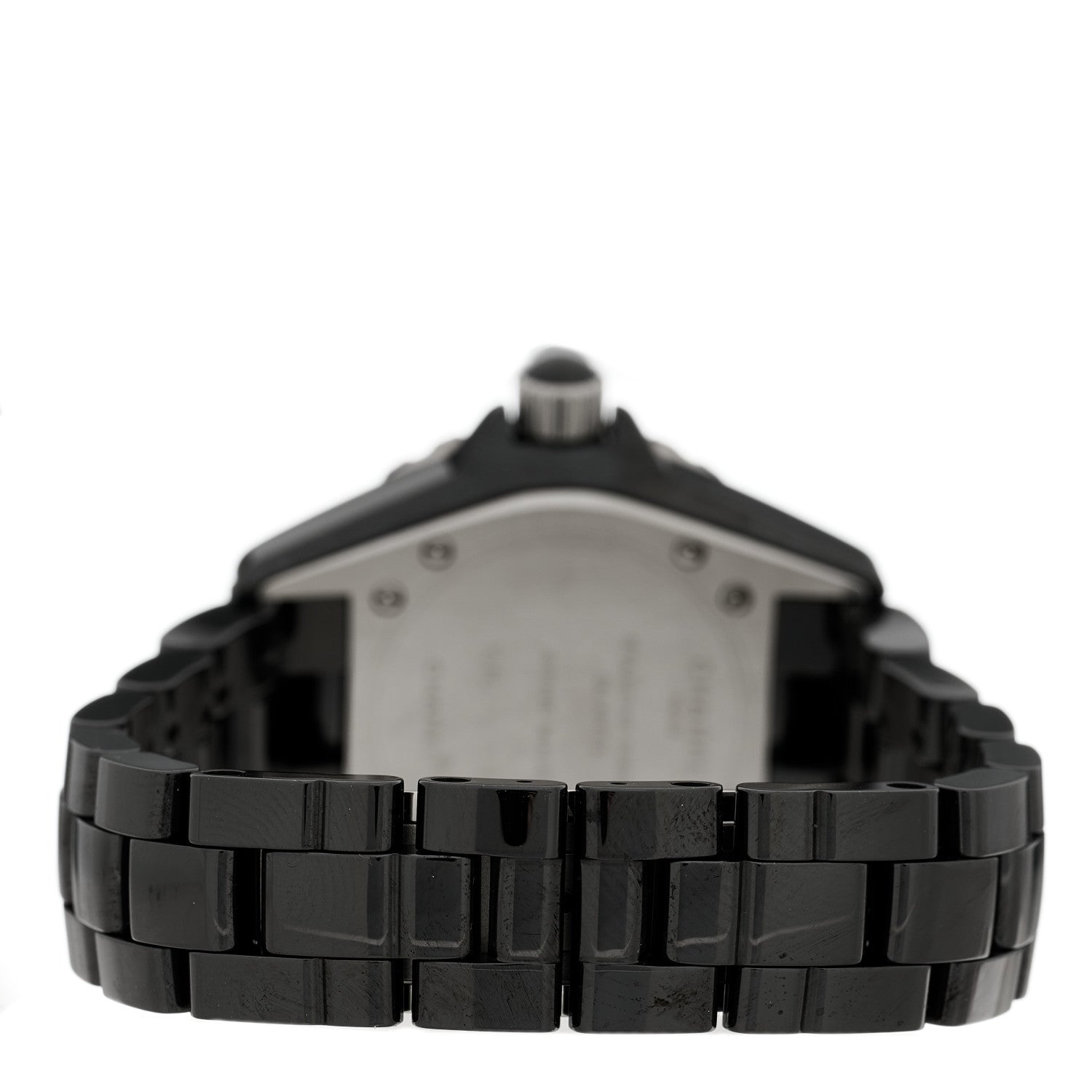 Chanel Stainless Steel Ceramic 33mm J12 Quartz Watch Black 3 of 5