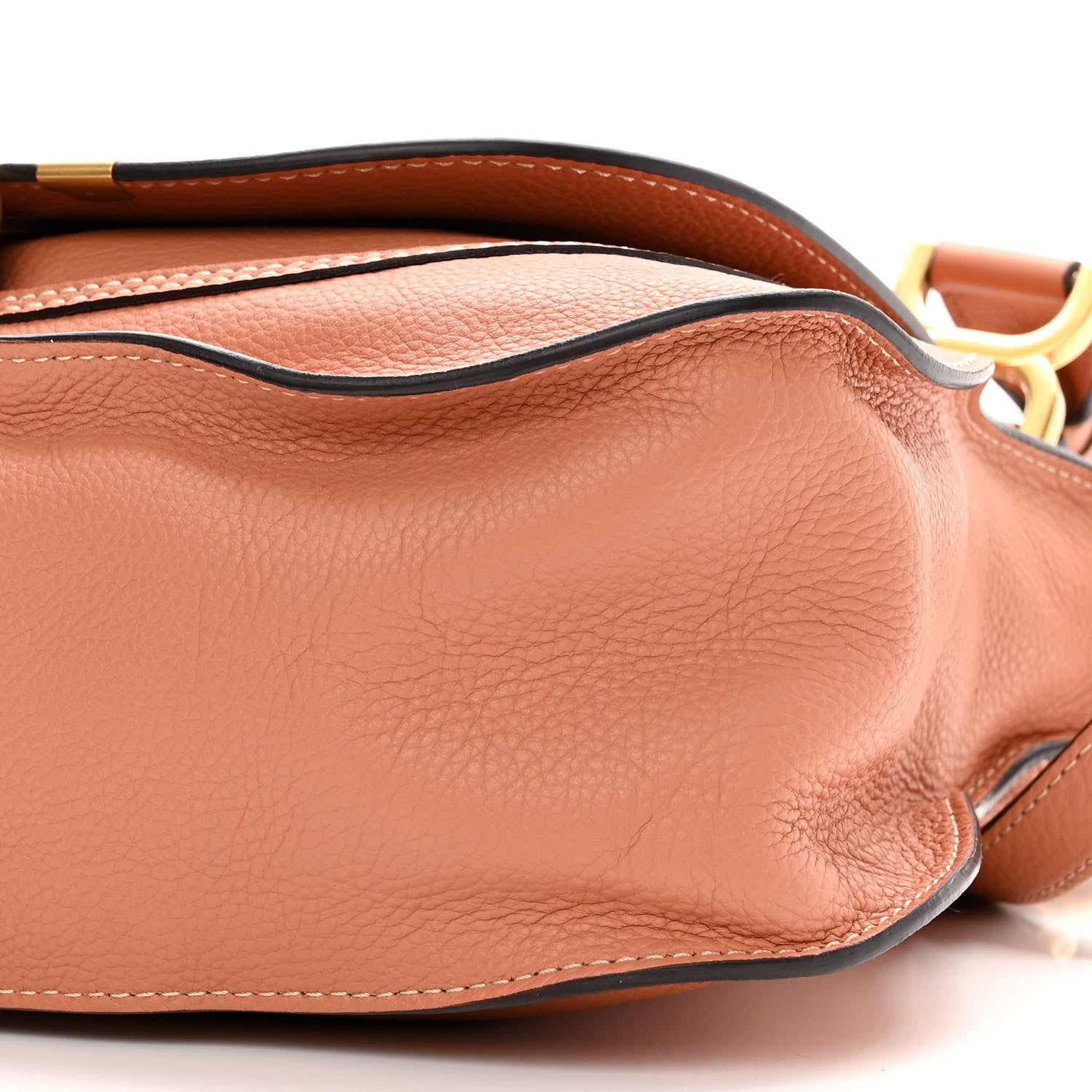 Chloe Calfskin Medium Marcie Satchel Muted Brown 10 of 10