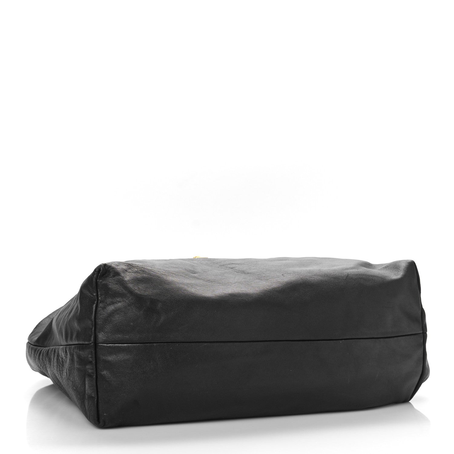 Prada Soft Calf Tote Black 4 of 8