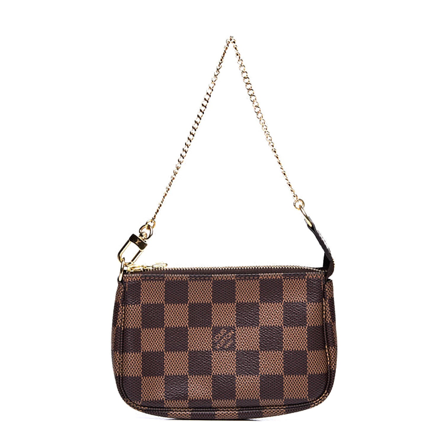 Louis Vuitton Damier Ebene Mini Pochette Accessories 1 of 9