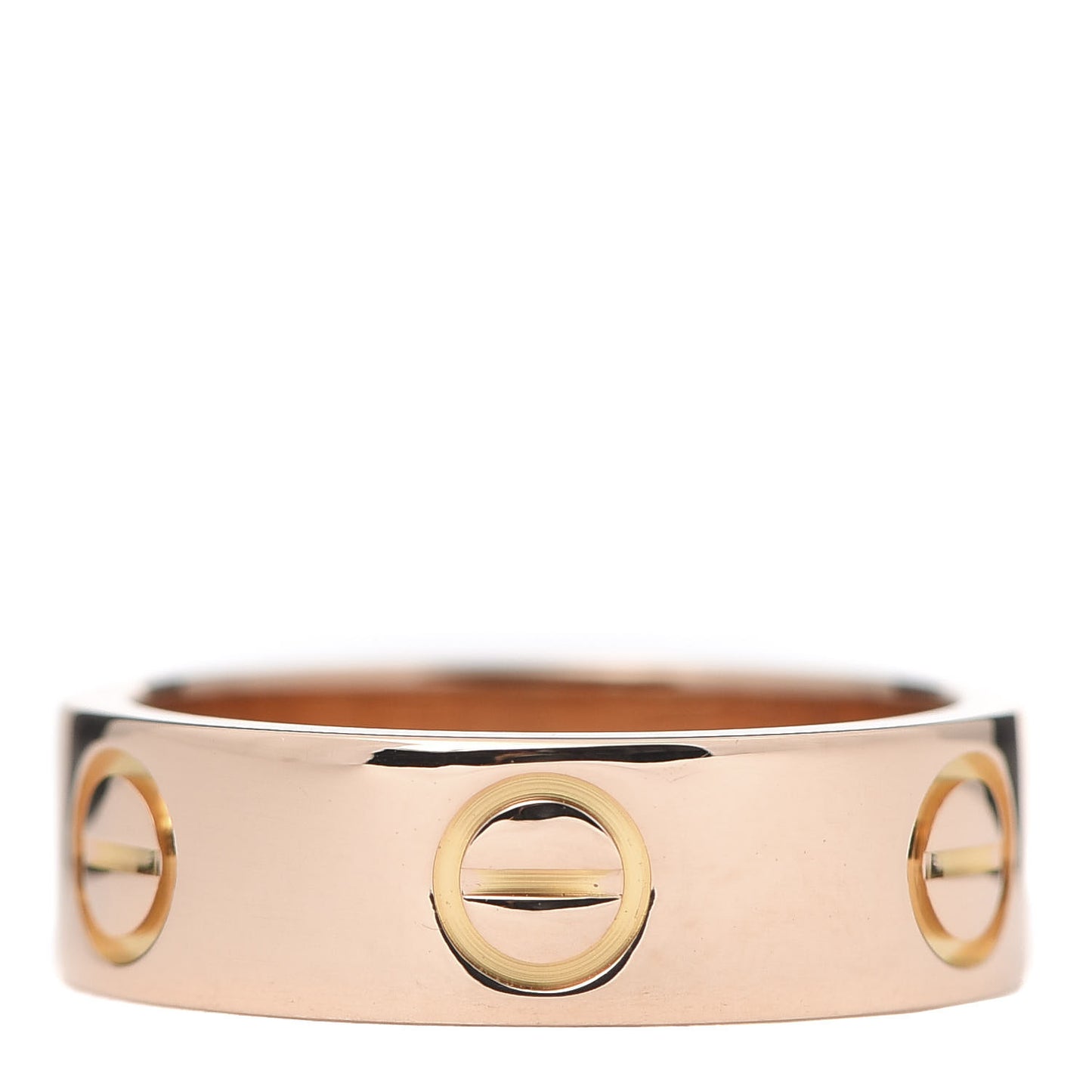 18K Pink Gold 5.5mm LOVE Ring 48 4.5
