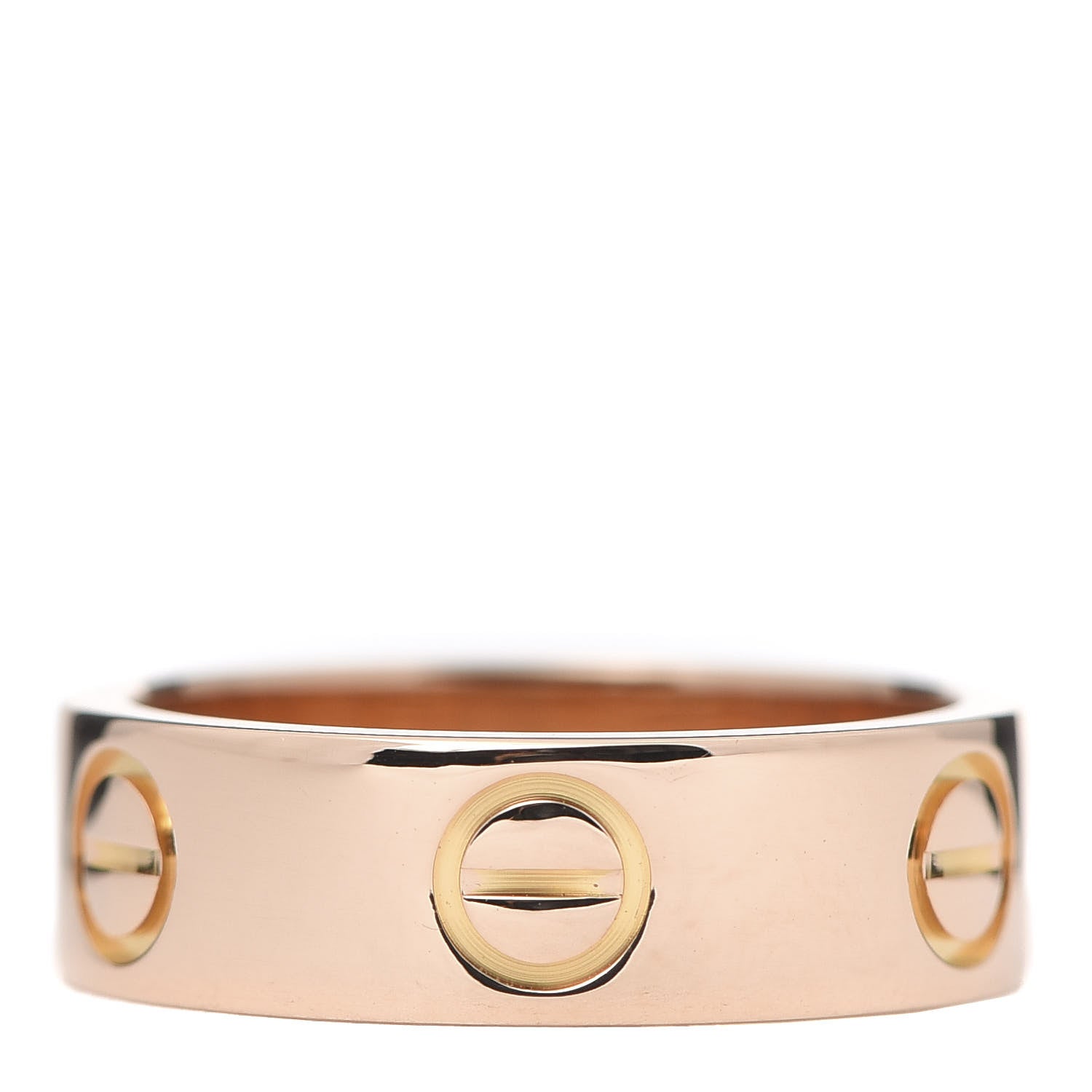 Cartier 18K Pink Gold 5.5mm LOVE Ring 48 4.5 1 of 4