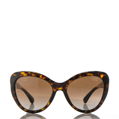 Chanel Bijou Cat Eye Sunglasses 5354 Tortoise 2 of 9