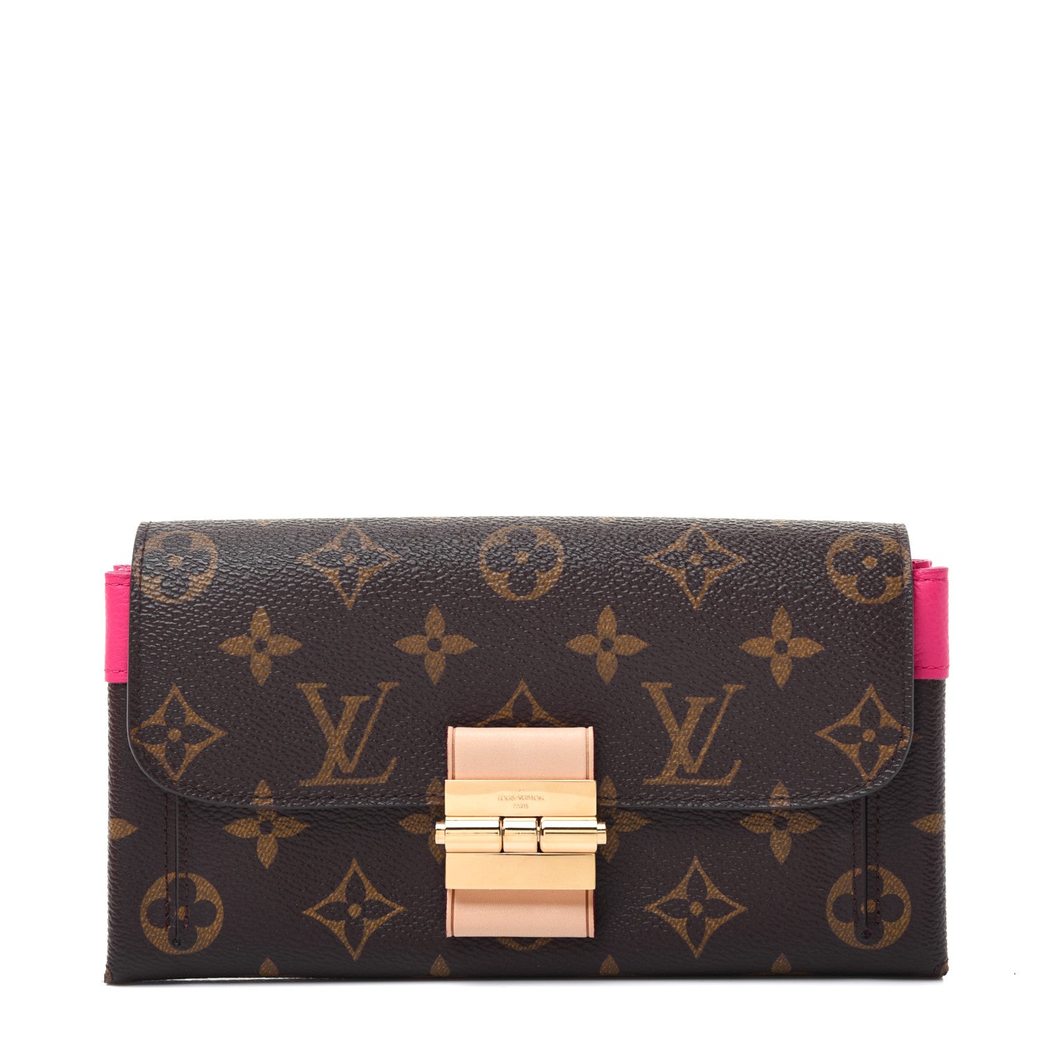 Louis Vuitton Monogram Elysee Wallet Pink 1 of 13