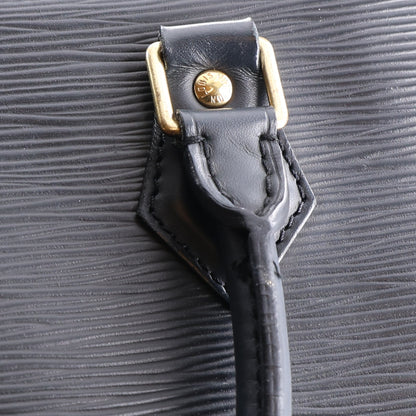 Louis Vuitton Epi Sac Plat PM Black 3 of 11