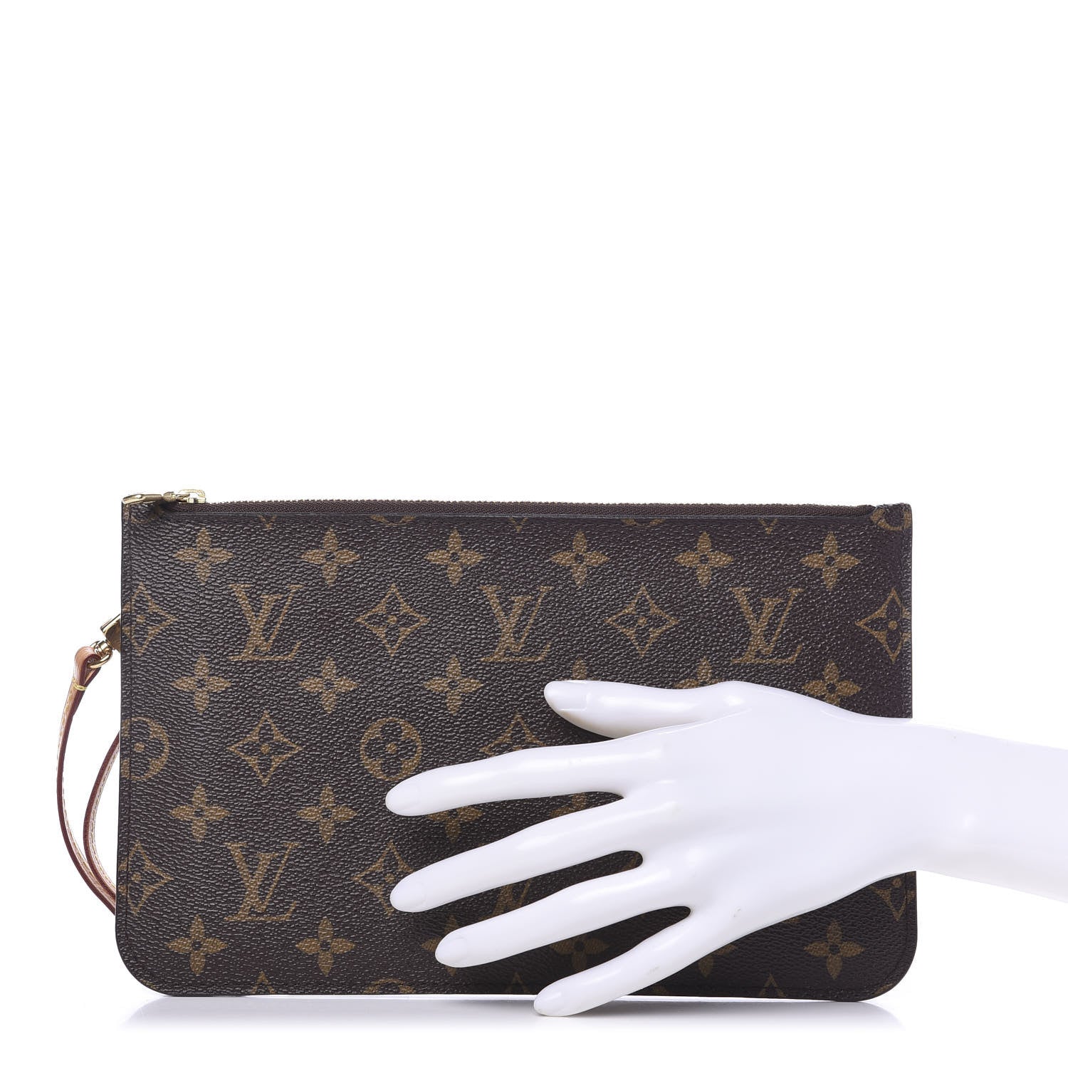 Louis Vuitton Monogram Neverfull MM GM Pochette 2 of 8