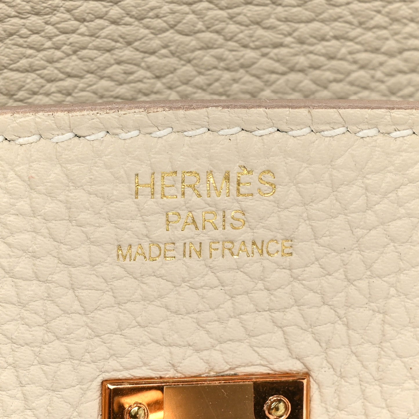 Togo Birkin 25 Craie