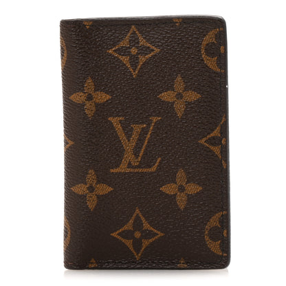 Louis Vuitton Monogram Pocket Organizer Card Holder NM 1 of 8
