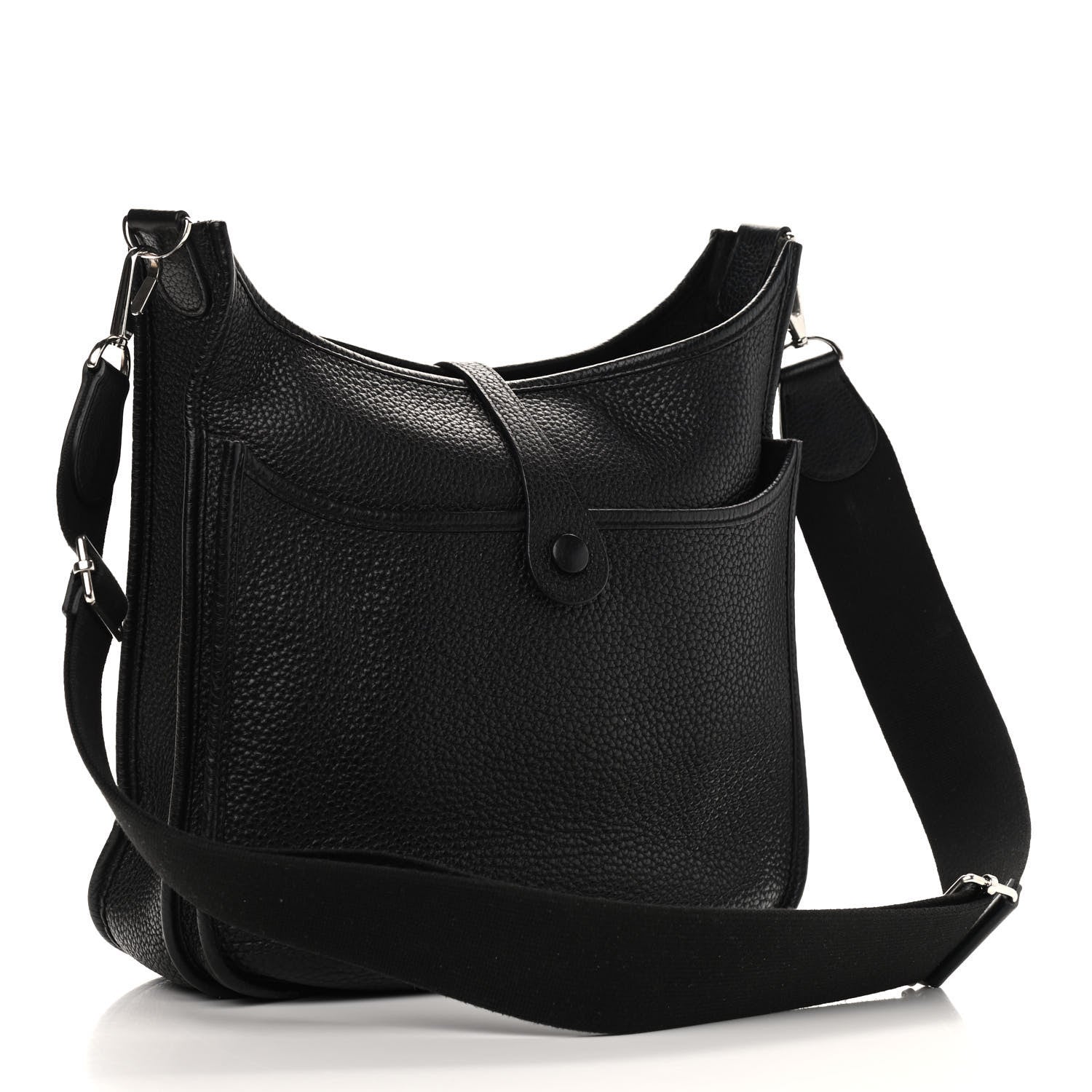 Hermes Taurillon Clemence Evelyne III PM Black 3 of 9