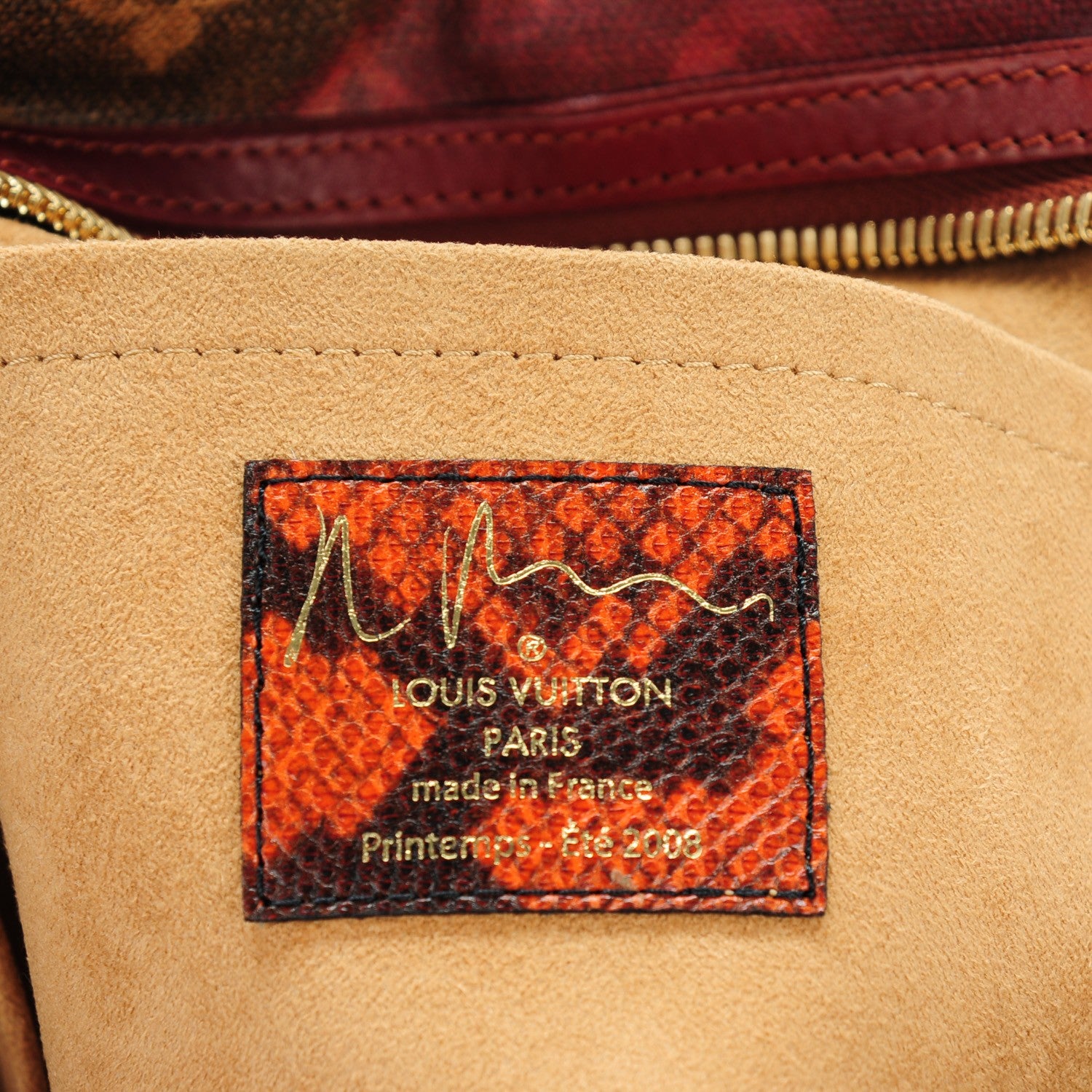 Louis Vuitton Monogram Karung Mancrazy Jokes Bag 6 of 7