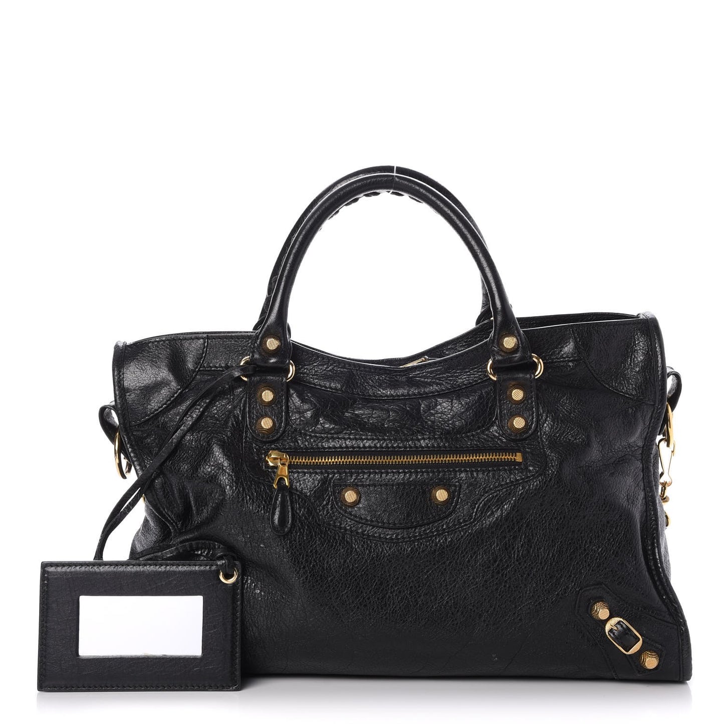 Agneau Giant 12 Gold Hardware City Black