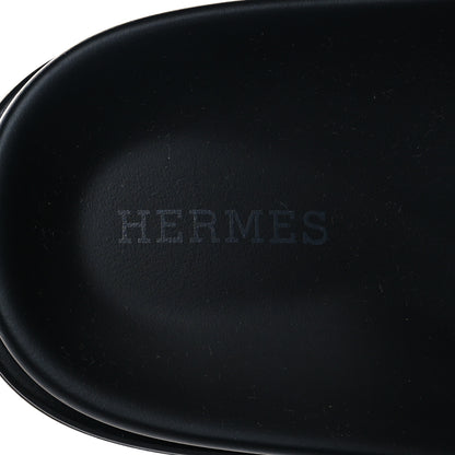 Hermes Calfskin Womens Chypre Sandals 38 White 8 of 9